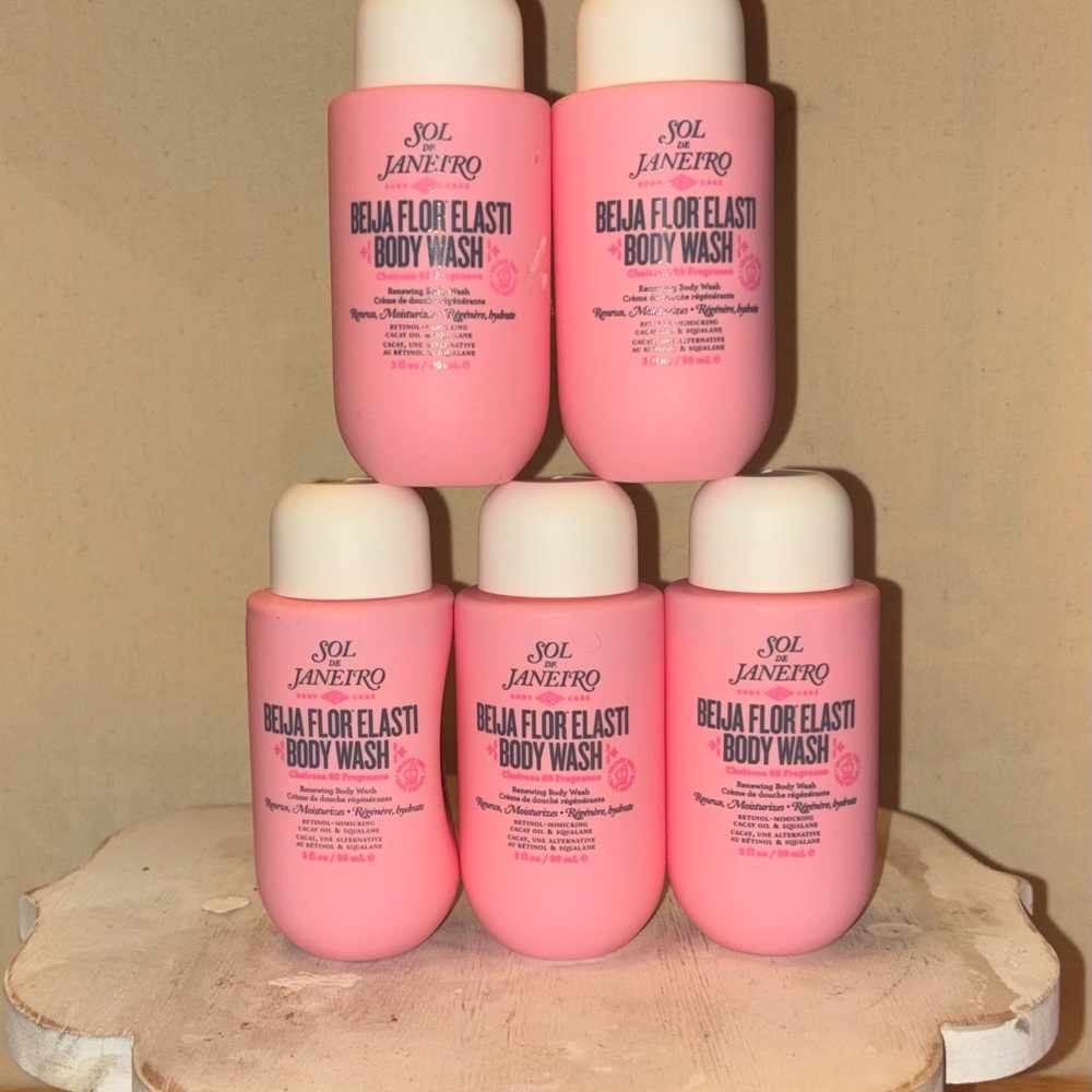 Sol de Janeiro Pink Body Wash Collection